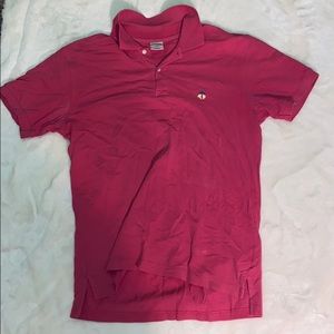 Brooks brothers pink collared shirt